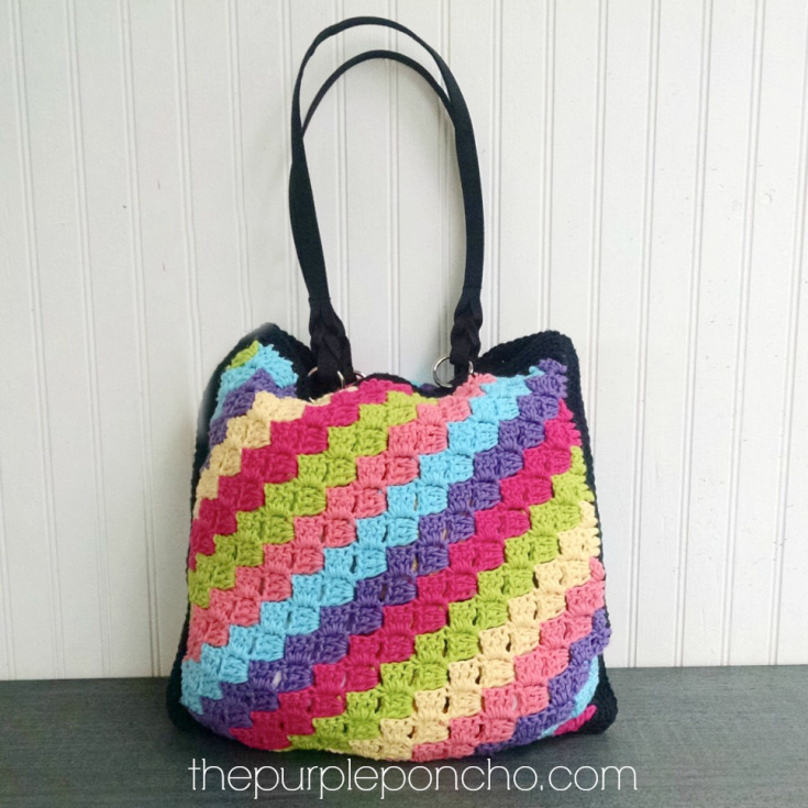 C2C Crochet Tote Bag Pattern