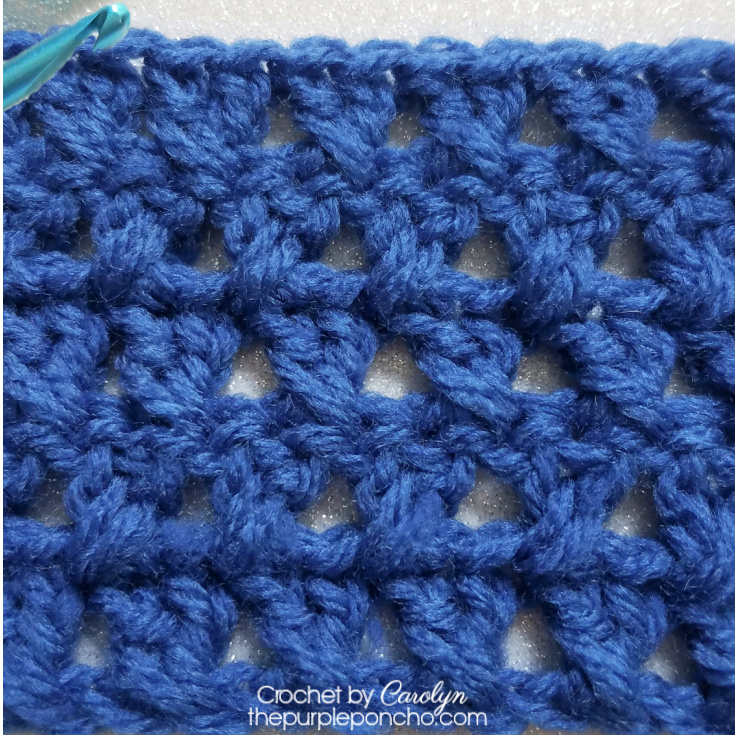 How To Crochet The X-Stitch - The Purple Poncho