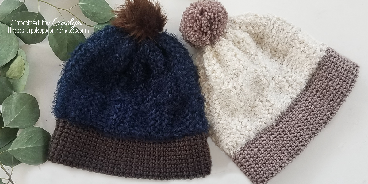 Pretty Basket Weave Beanie - Free 