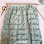 Broomstick Lace Baby Blanket Free Crochet Pattern - The Purple Poncho